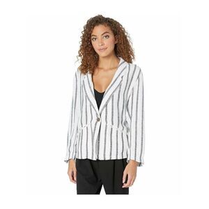 Size XS Sanctuary White Striped Blazer Wear to Work Jacket